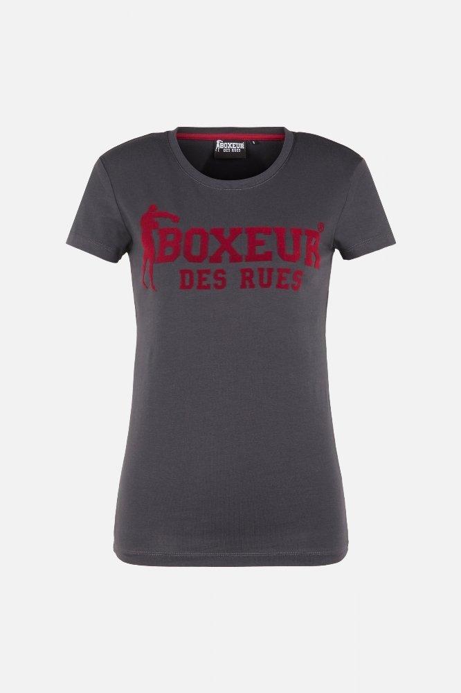 BOXEUR DES RUES  T-shirt avec logo sur le devant 