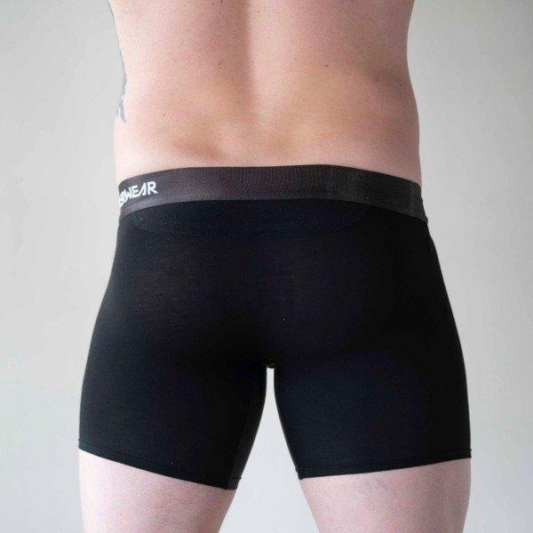 The Perfect Underwear  Bambus Boxer-shorts, schwarz (3 Stk. pro Pack), Größe S 