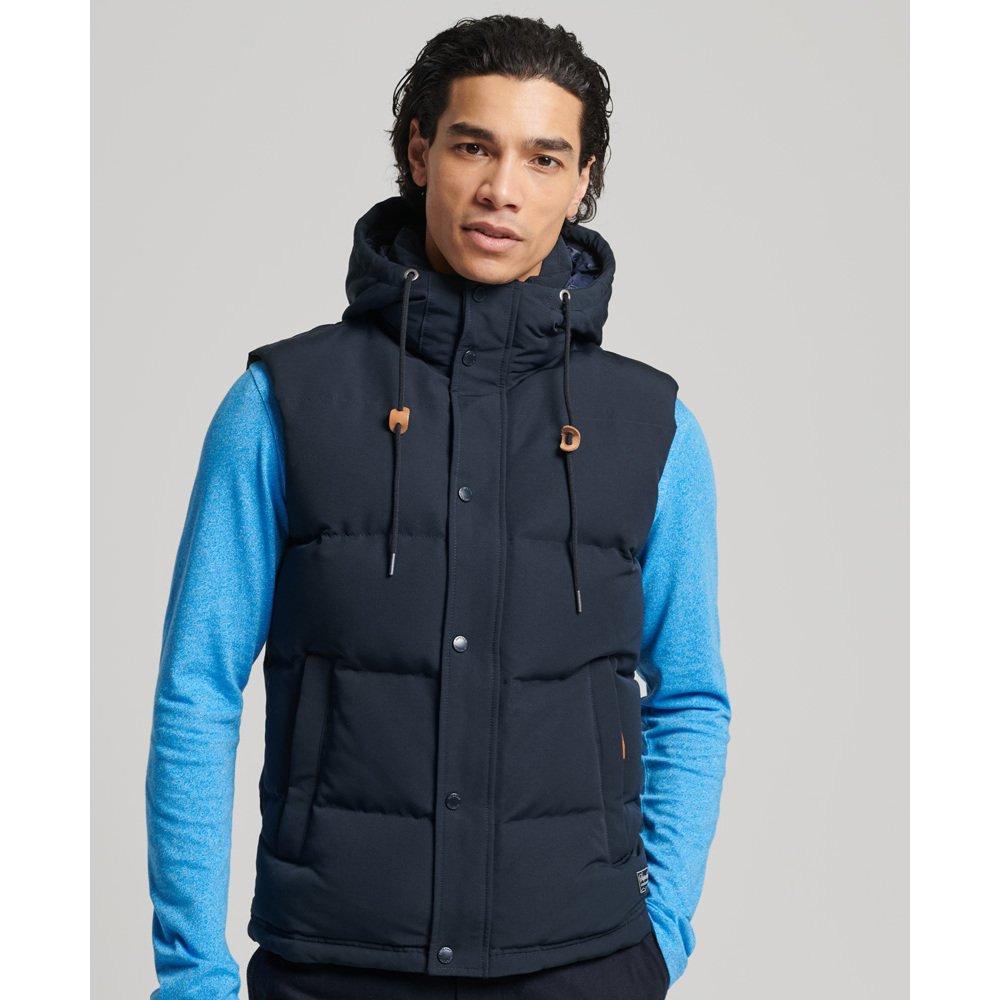 Superdry  ärmelloe daunenjacke uperdry everet 