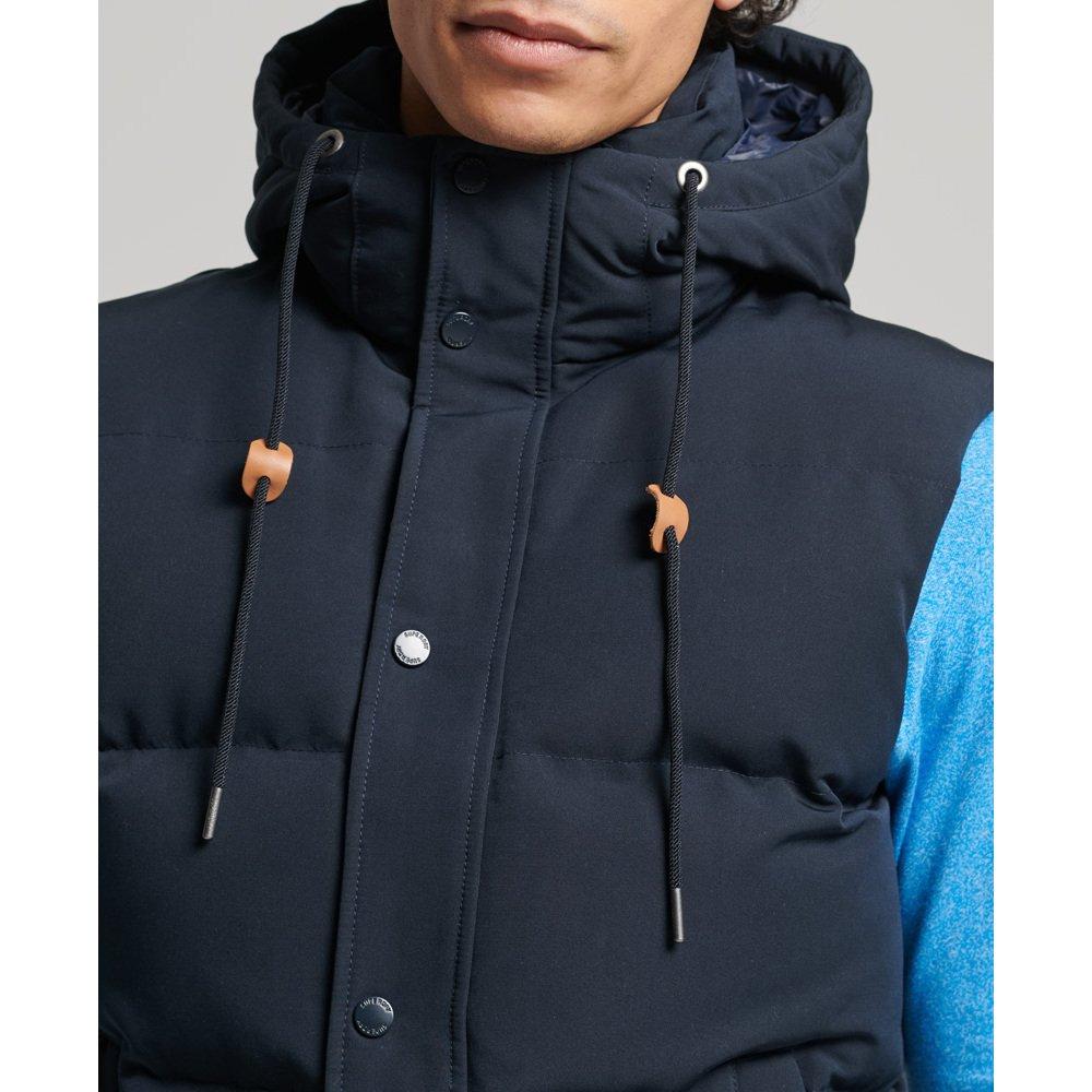 Superdry  ärmelloe daunenjacke uperdry everet 