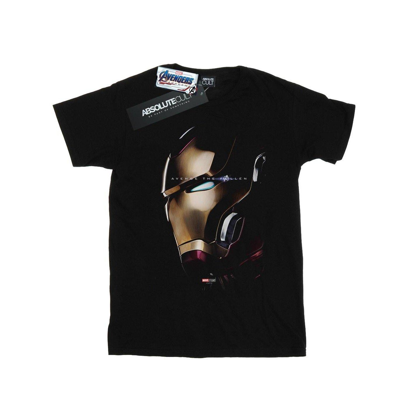 Image of Avengers Endgame Avenge The Fallen Iron Man Tshirt Damen Schwarz 3XL
