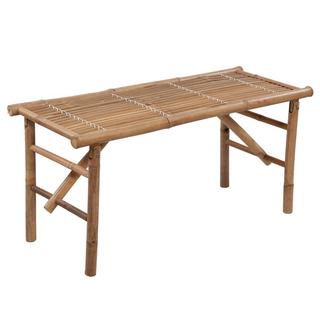 VidaXL Banc de jardin bambou  