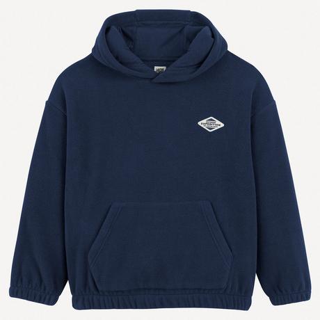 La Redoute Collections  Fleece-Shirt mit Kapuze 