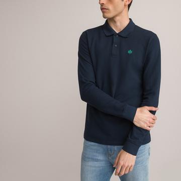 Langärmeliges Poloshirt