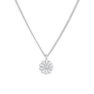 Elli  Collier Pendentif De Fleurs Pour Dames Tendance Florale Blogueur Filigrane 