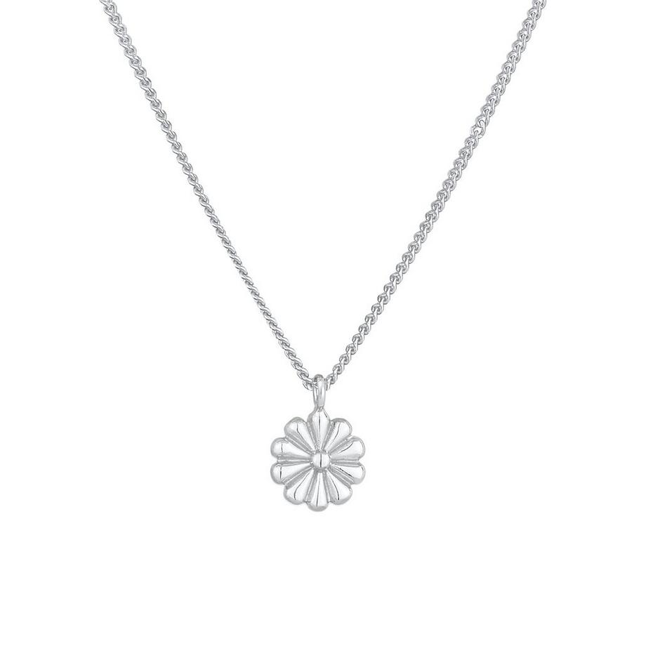 Elli  Collier Pendentif De Fleurs Pour Dames Tendance Florale Blogueur Filigrane 