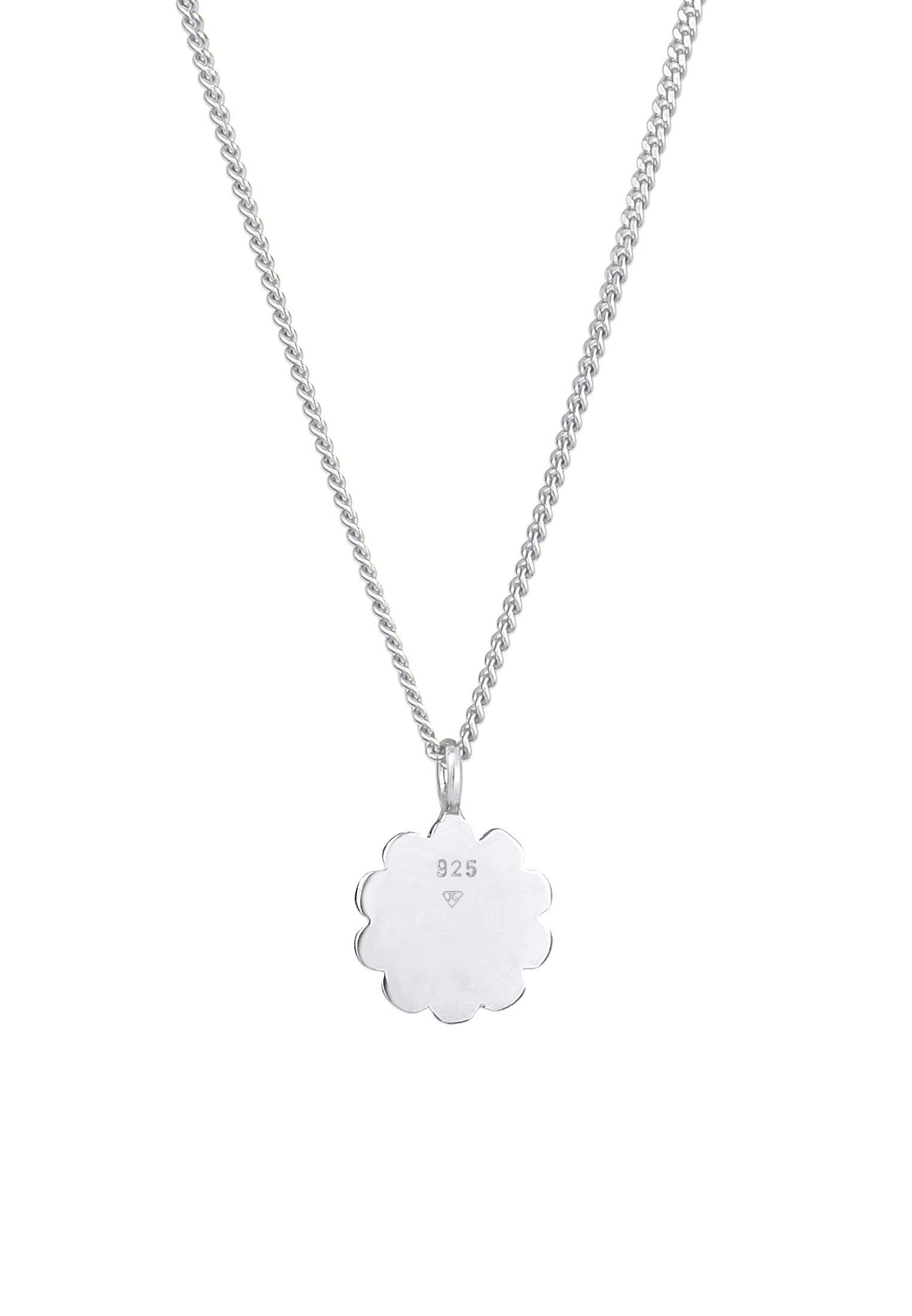 Elli  Collier Pendentif De Fleurs Pour Dames Tendance Florale Blogueur Filigrane 