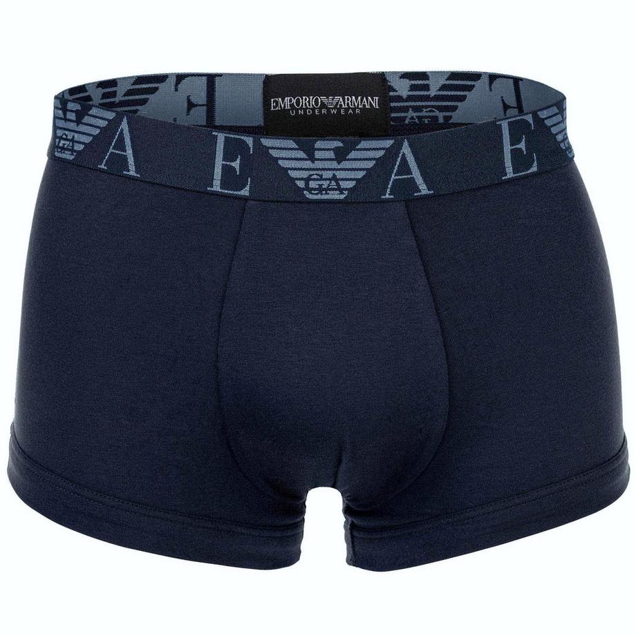 EMPORIO ARMANI Bold Monogram Boxer Aderenti Confezione da 3  