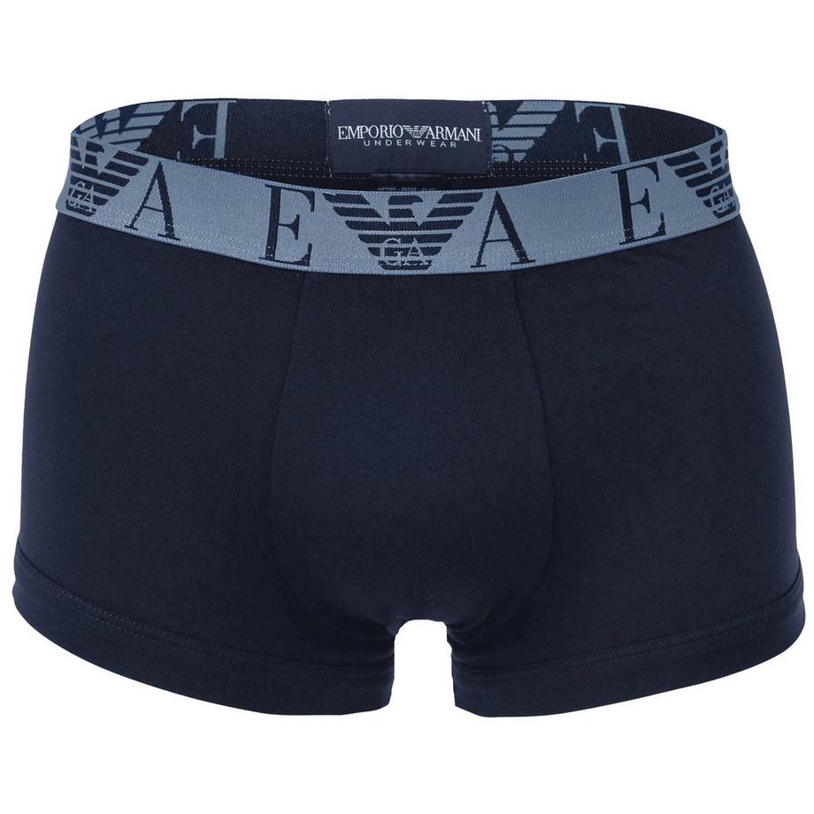 EMPORIO ARMANI Bold Monogram Boxer Aderenti Confezione da 3  