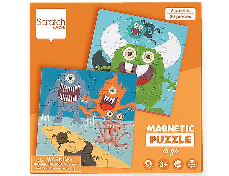 Image of Puzzle Reise-Magnetpuzzle Monster