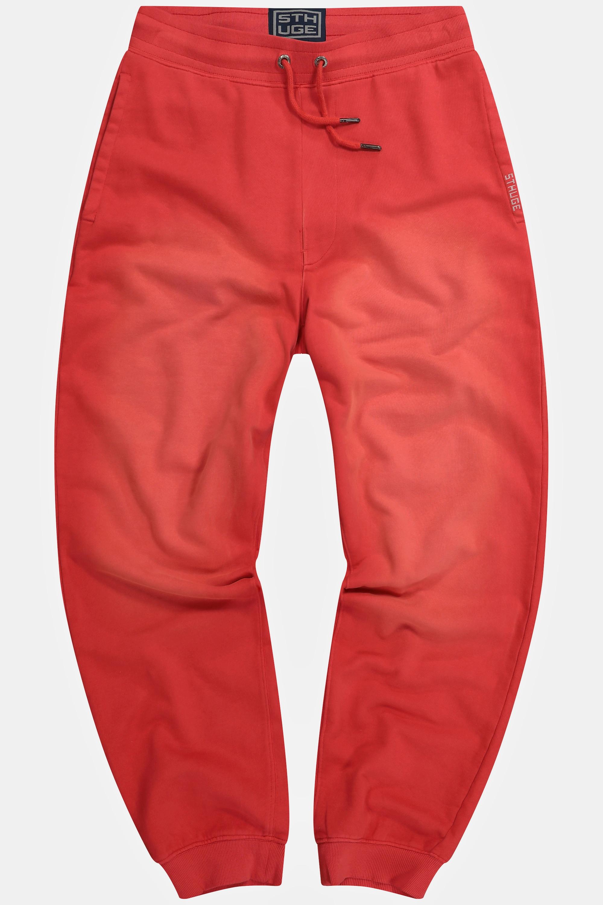 Sthuge  Pantaloni sportivi dal taglio basic con look vintage e cintura elastica, disponibili fino alla tg. 8XL 