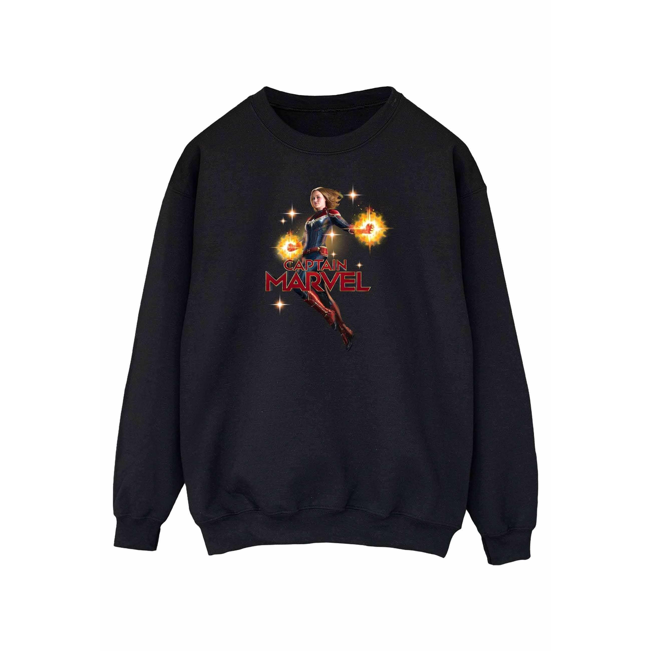 Image of Captain Carol Danvers Sweatshirt Damen Schwarz XXL