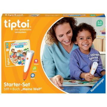 Ravensburger tiptoi Starter-Set 00112: Stift und Bilderbuch Suchen und Entdecken Meine Welt - Lernsystem für Kinder ab 2 Jahren