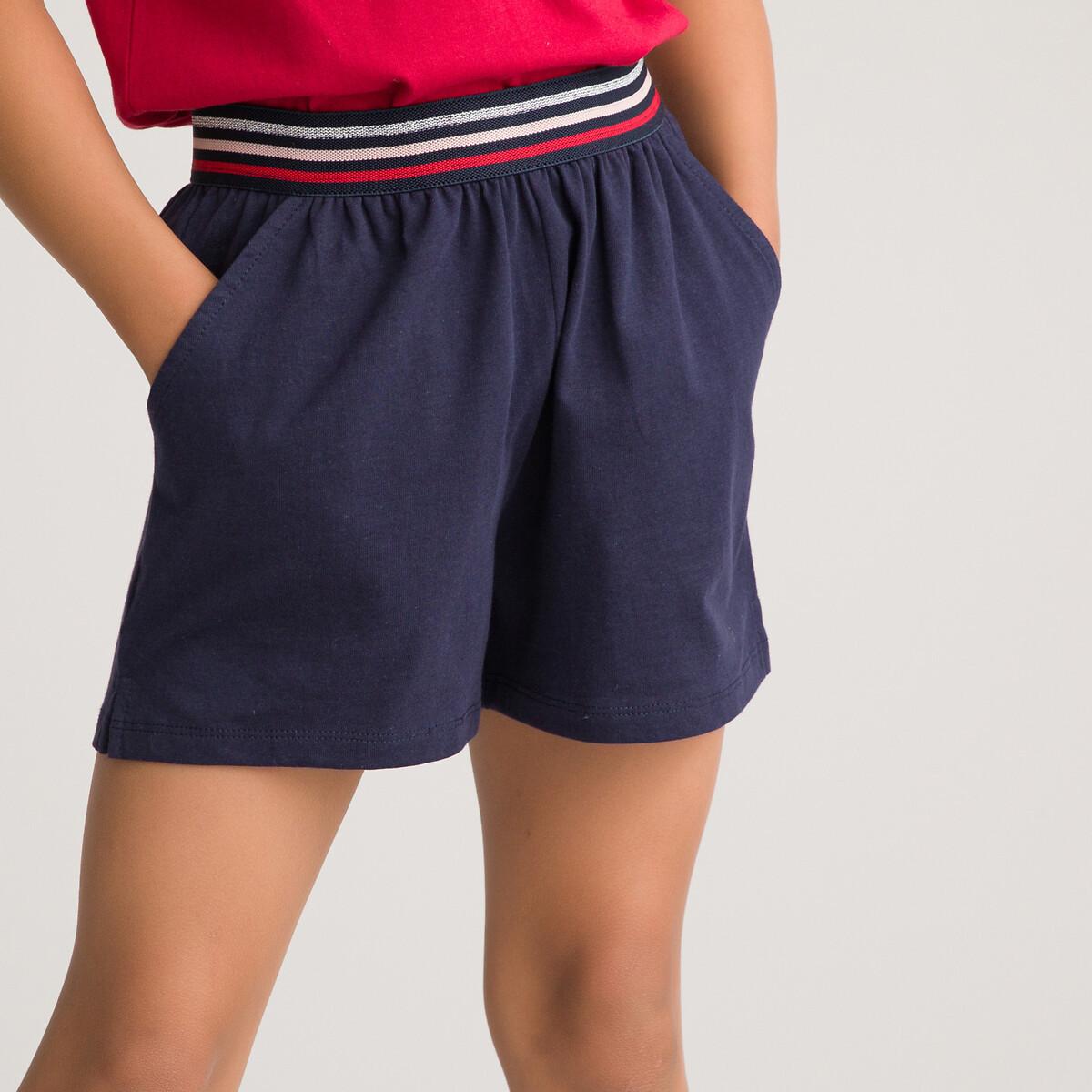 Image of Sport-shorts Aus Baumwolle Mädchen Blau 102