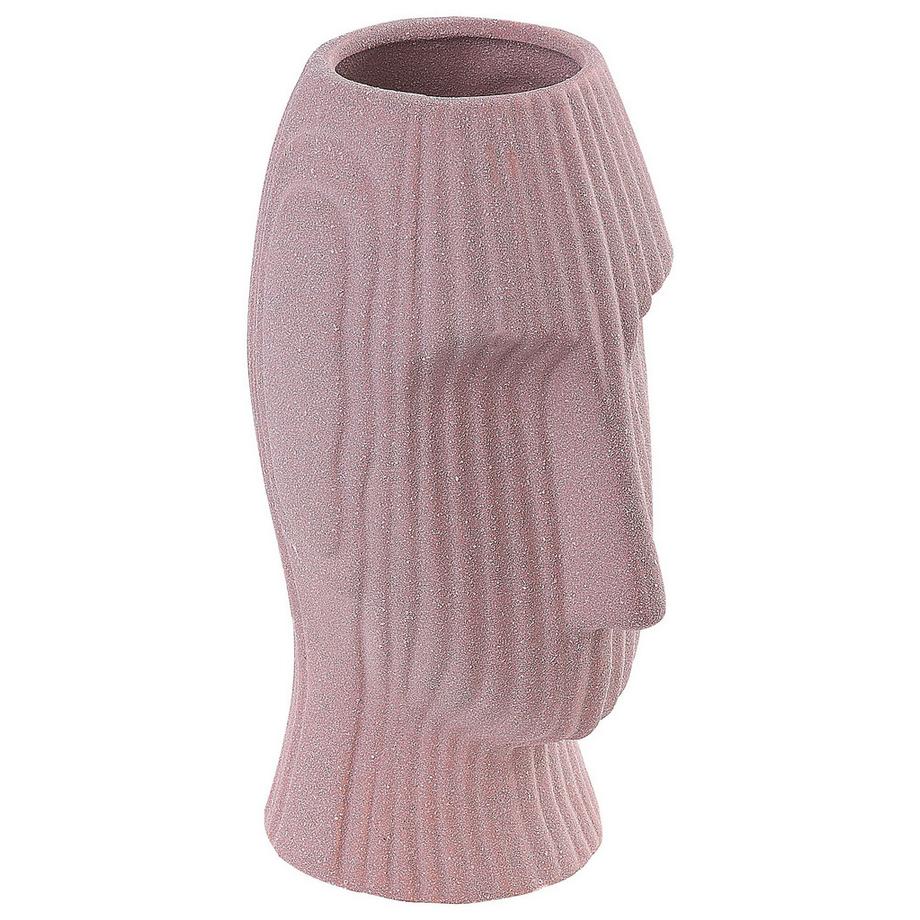 Beliani Vase à fleurs en Grès  PALLINI  