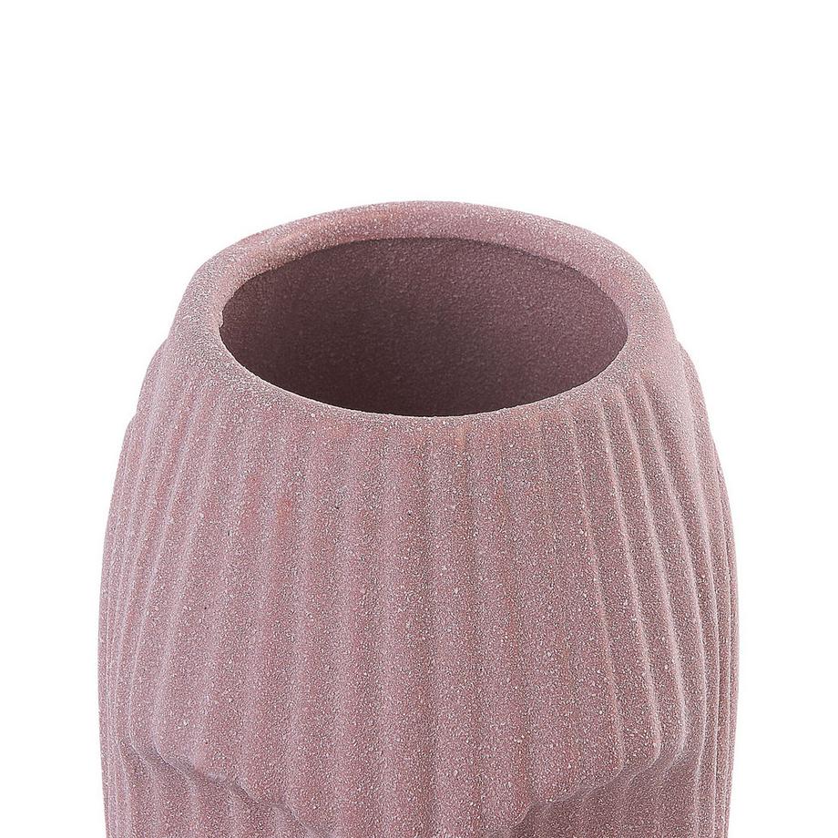 Beliani Vase à fleurs en Grès  PALLINI  