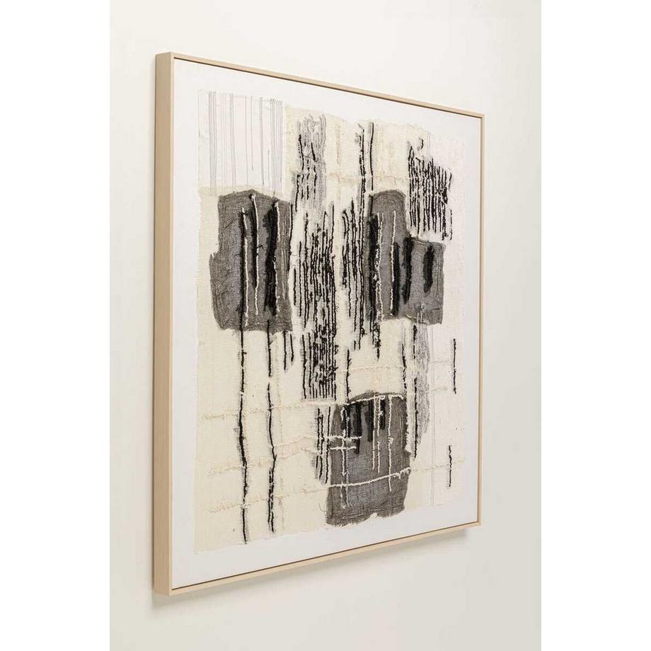 KARE Design Tableau encadré Cucito 120x120  