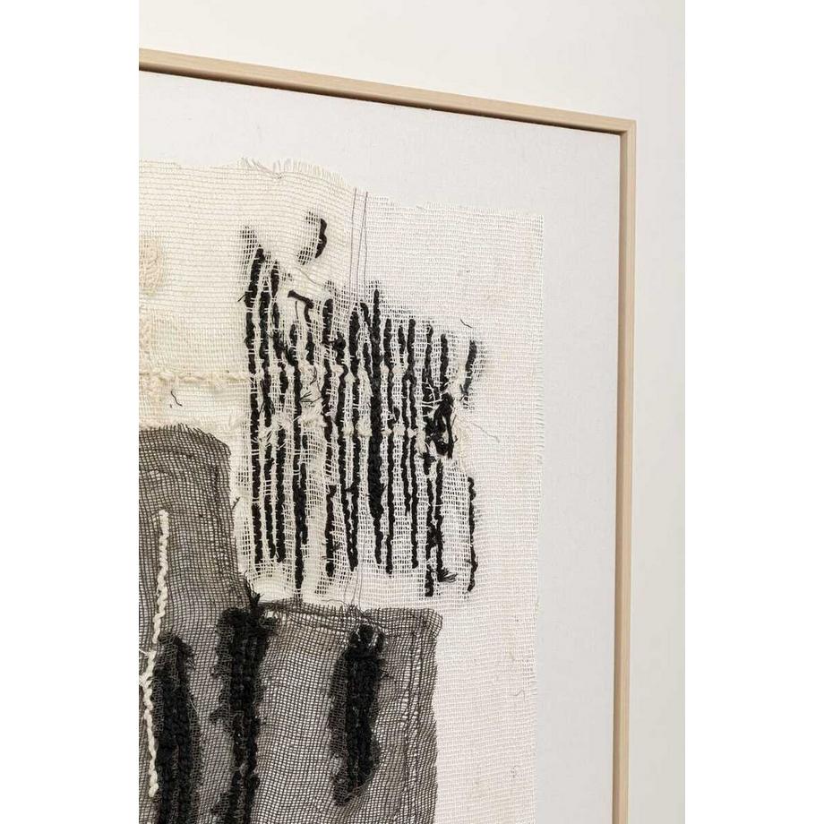 KARE Design Tableau encadré Cucito 120x120  