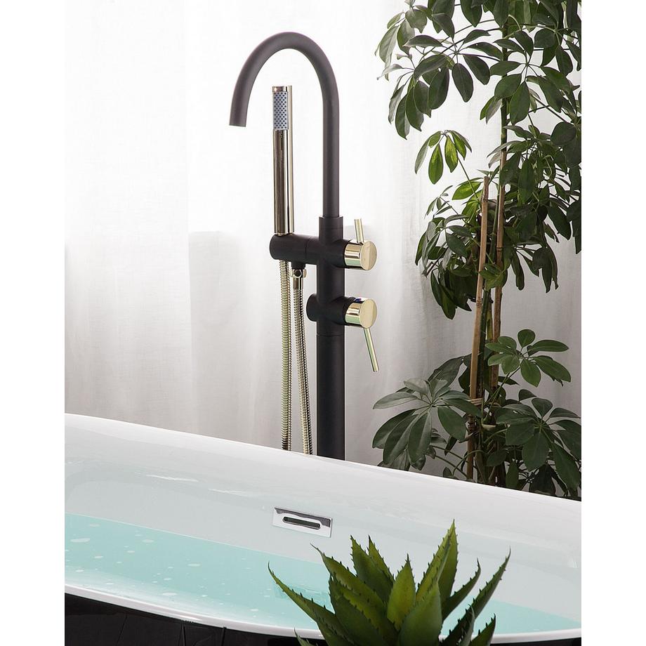 Beliani Robinet de baignoire autoportante en Laiton Industriel TUGELA  