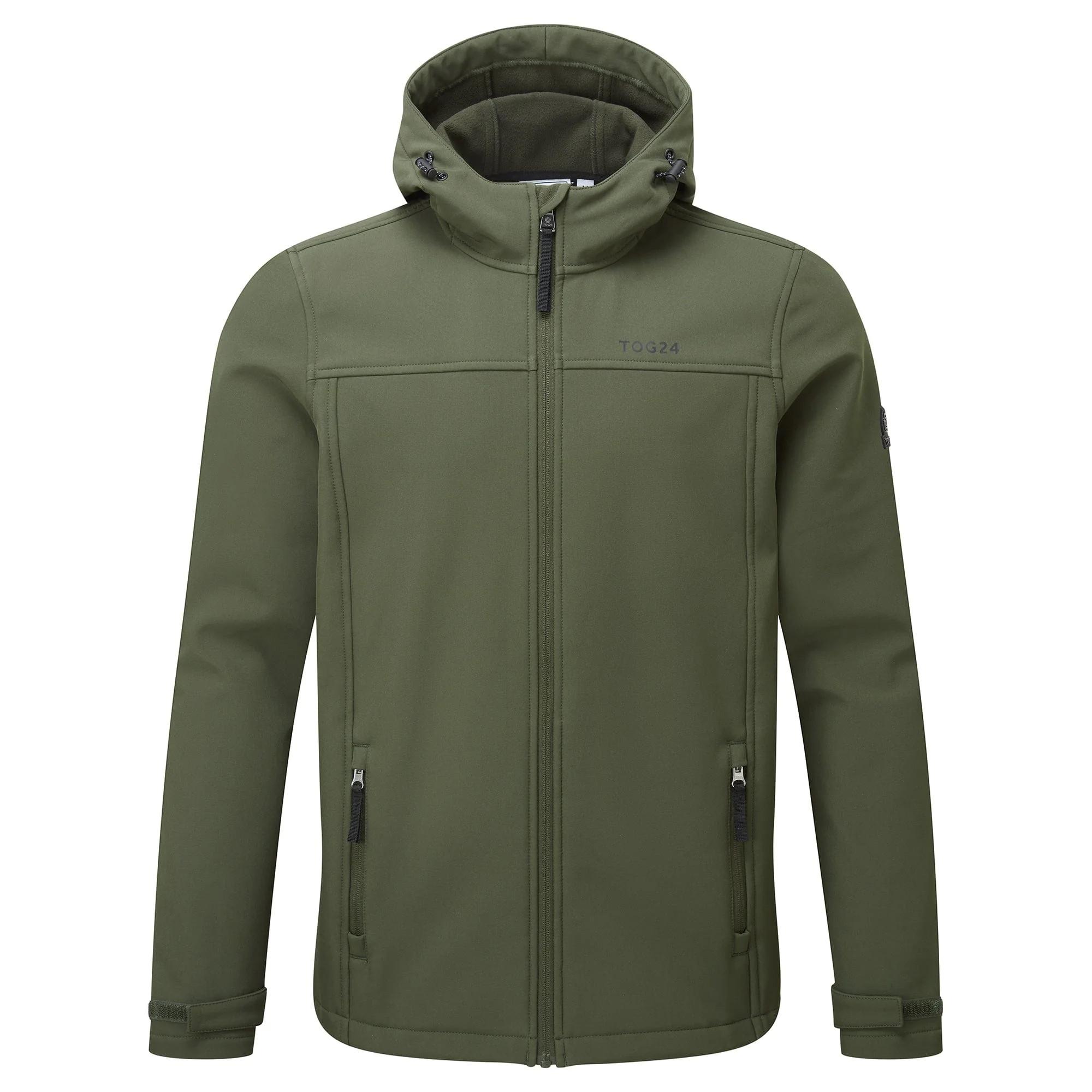 Image of Feizor Softshelljacke Mit Kapuze Unisex Dunkelgrün XXL