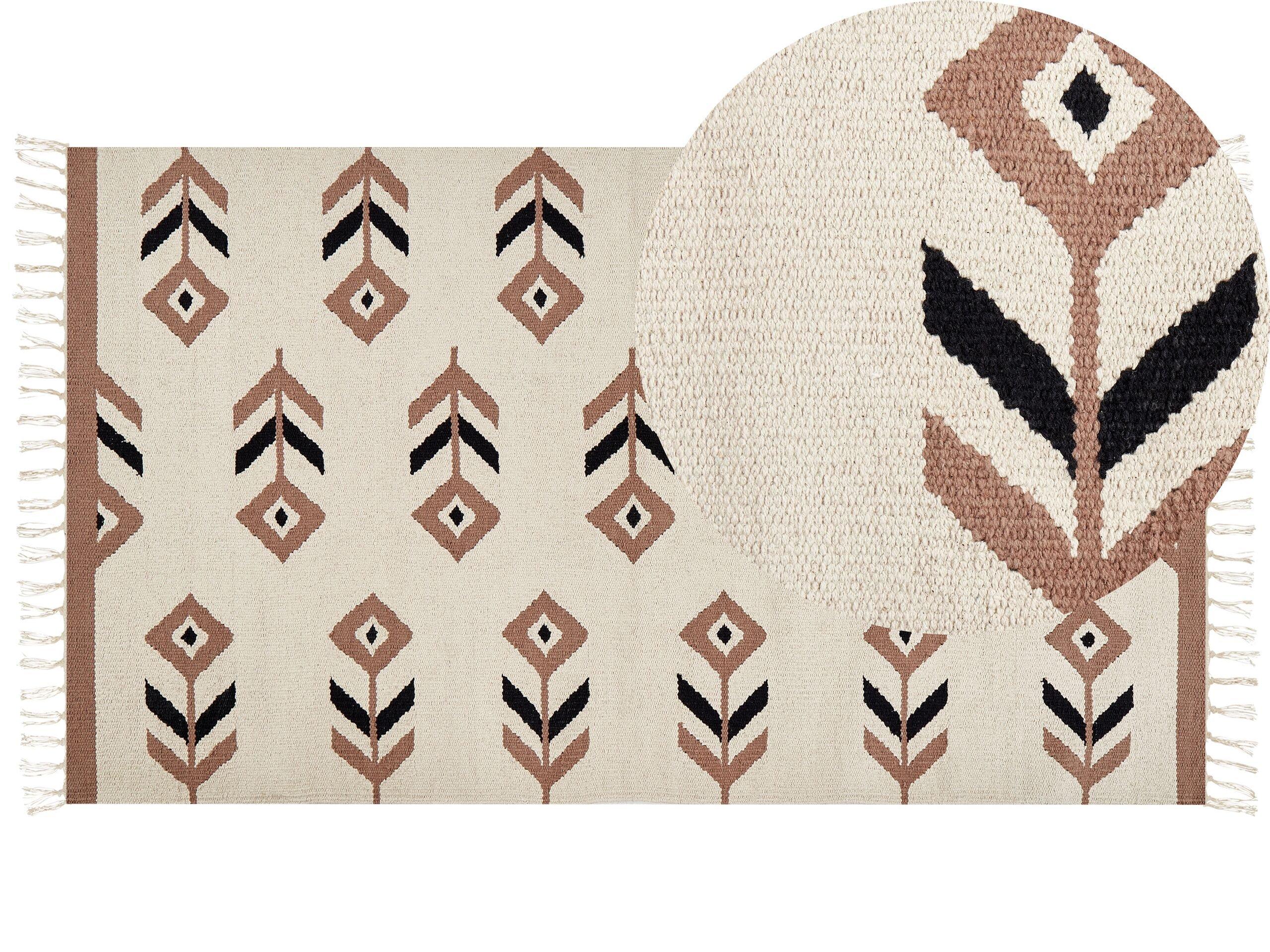 Beliani Tapis en Coton Boho NIAVAN  