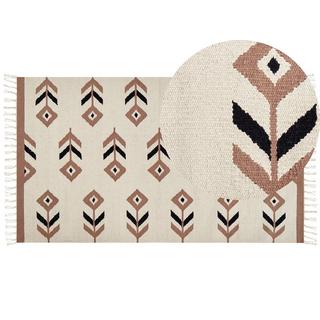 Beliani Tapis en Coton Boho NIAVAN  