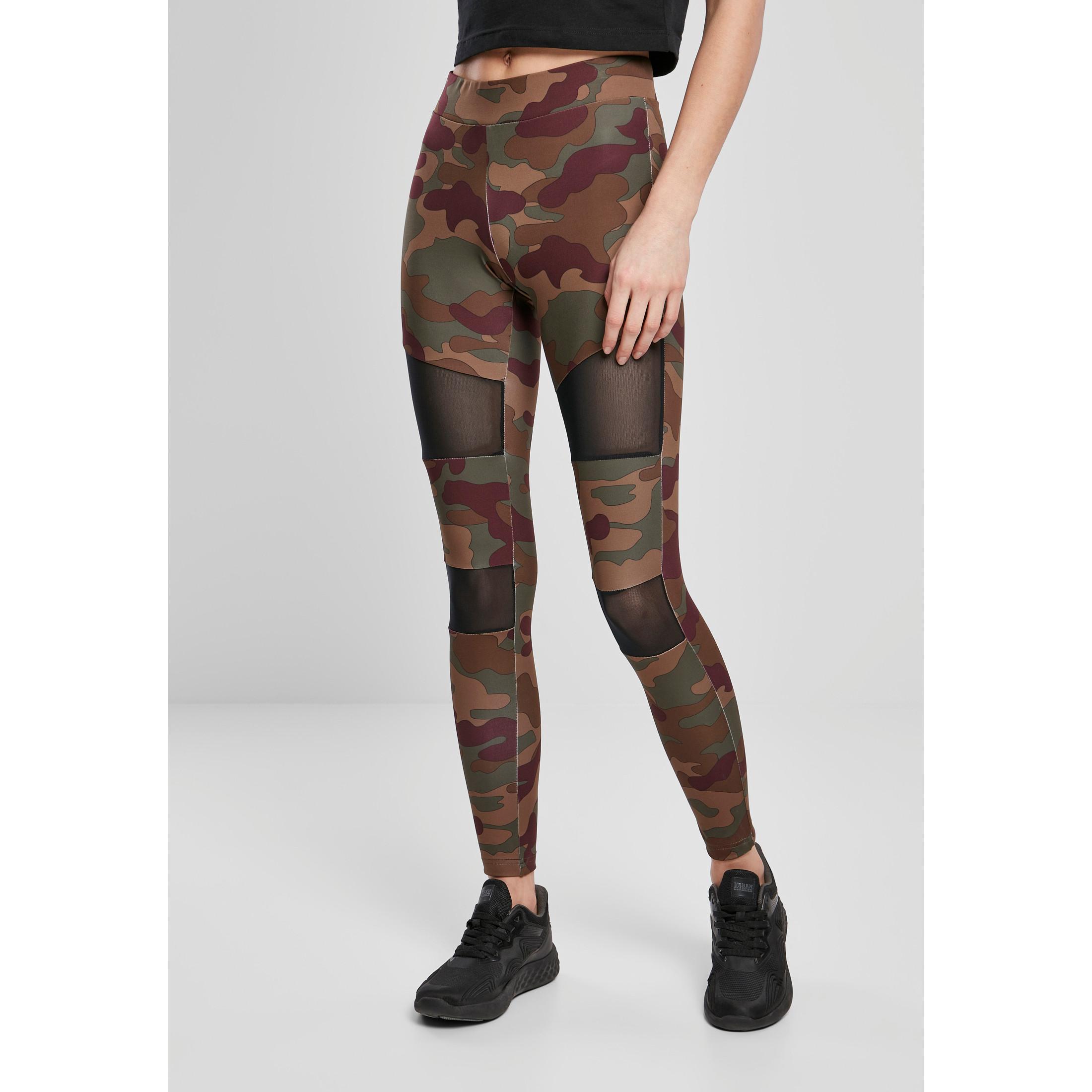 Image of Damen-leggings Camo Tech Mesh Damen XS