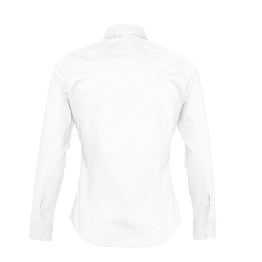 SOLS Eden Langarm Arbeitsbluse  
