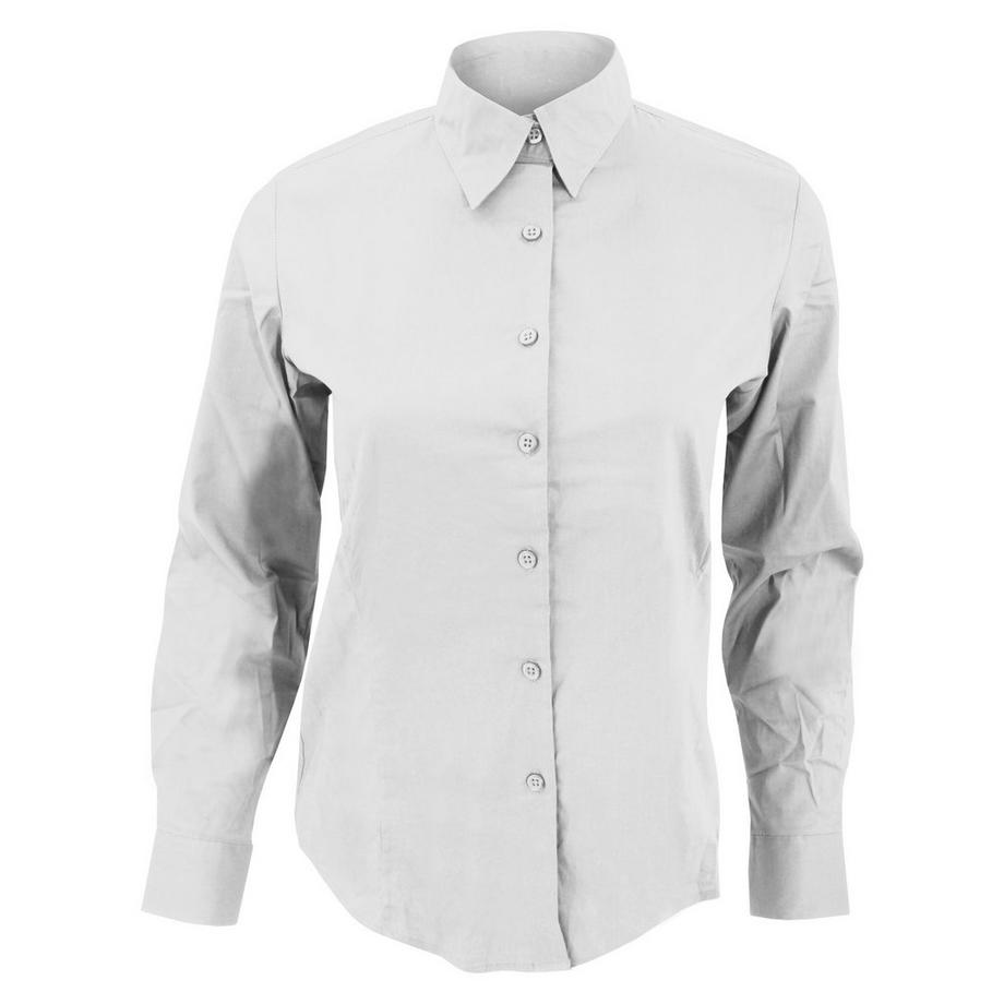 SOLS Eden Langarm Arbeitsbluse  