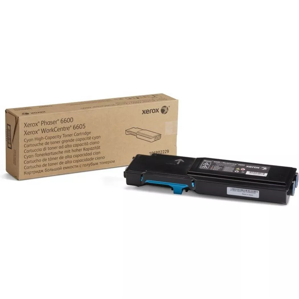 XEROX – Toner-Modul HY cyan 106R02229 Phaser 6600 6000 Seiten, One Size