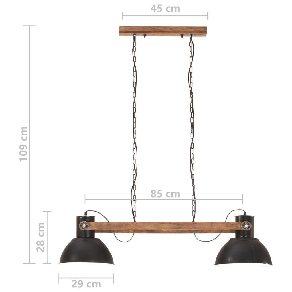 VidaXL lampada a sospensione Ferro  