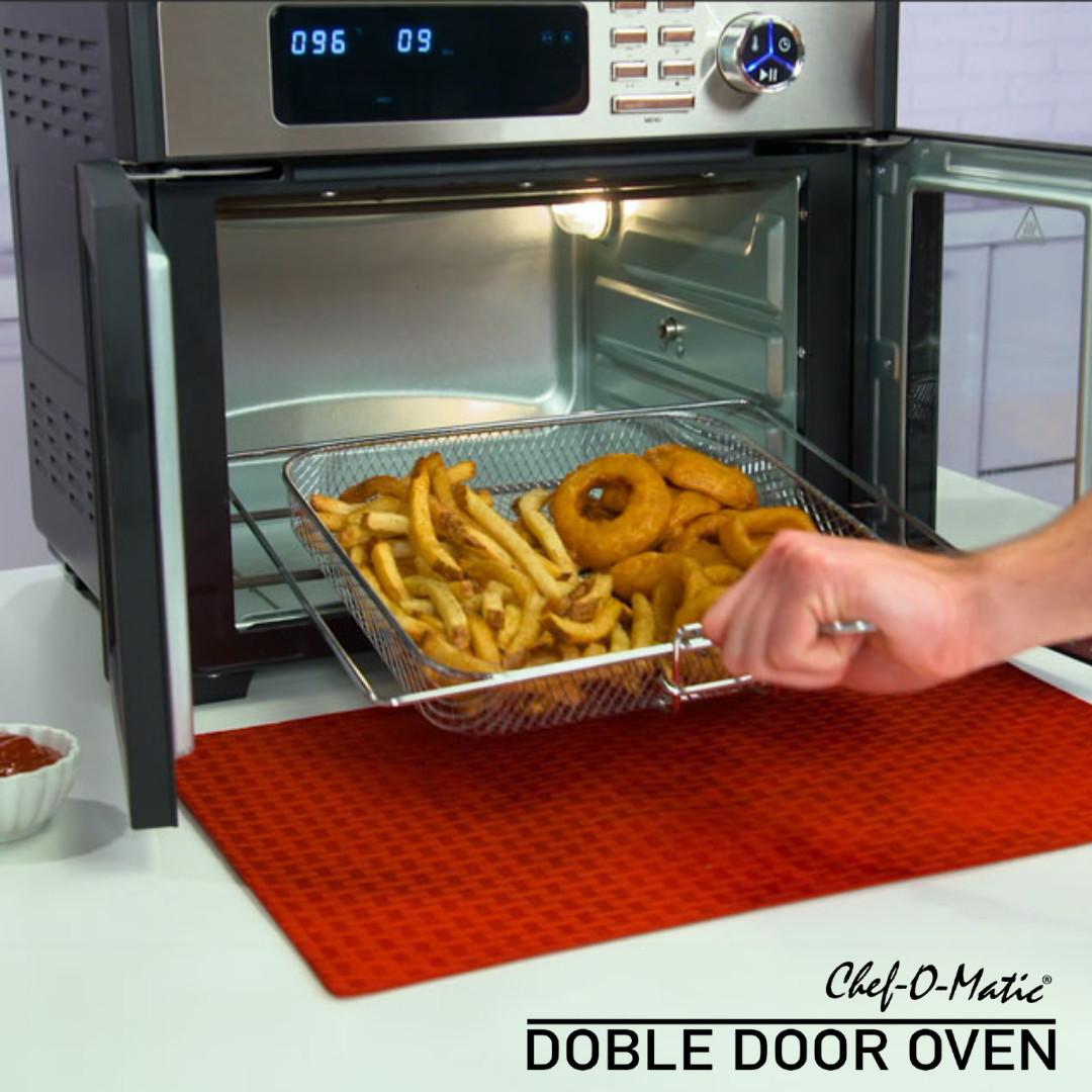BEST DIRECT Chef-O-Matic Double Door Oven - Friteuse à air et mini-four  