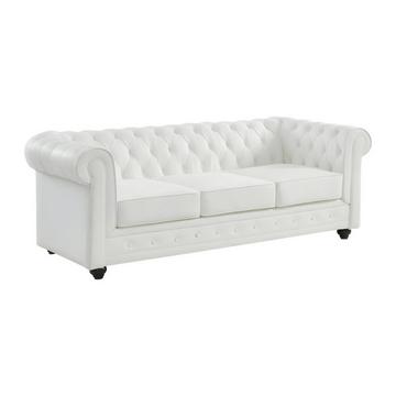 Ledersofa 3Sitzer CHESTERFIELD Büffelleder