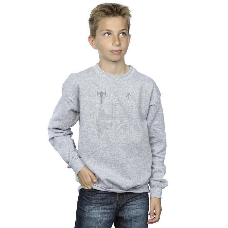 STAR WARS  The Mandalorian Sweatshirt 