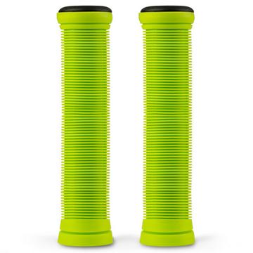 Poignées vert citron pour scooters 142 x 35 mm, lot de 2