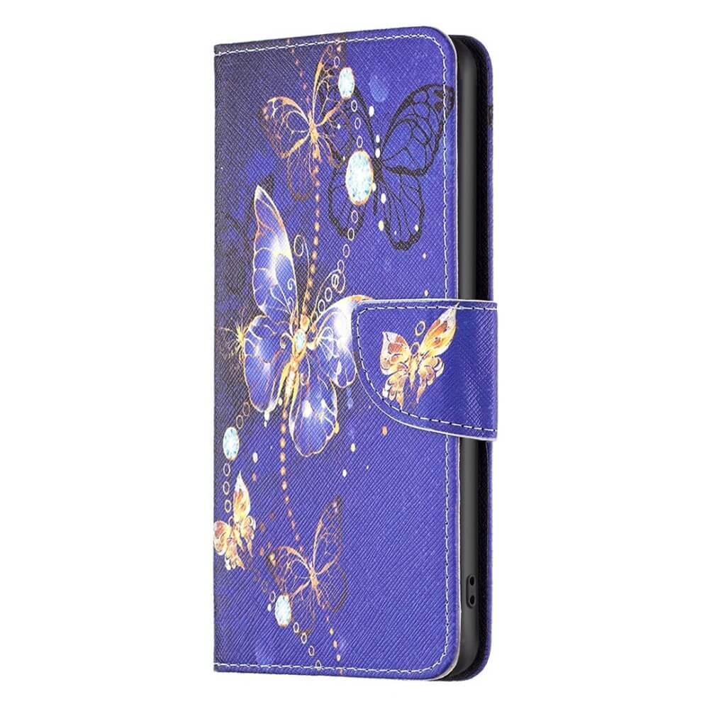 Cover-Discount  Galaxy S23 Ultra - Coque Cuir Papillon 