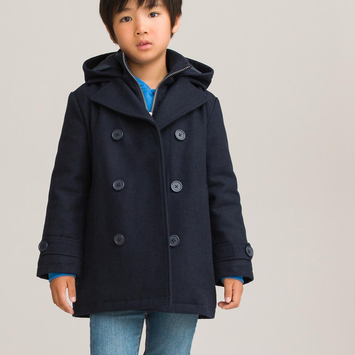 Image of Warme Cabanjacke Mit Kapuze Jungen Blau 102