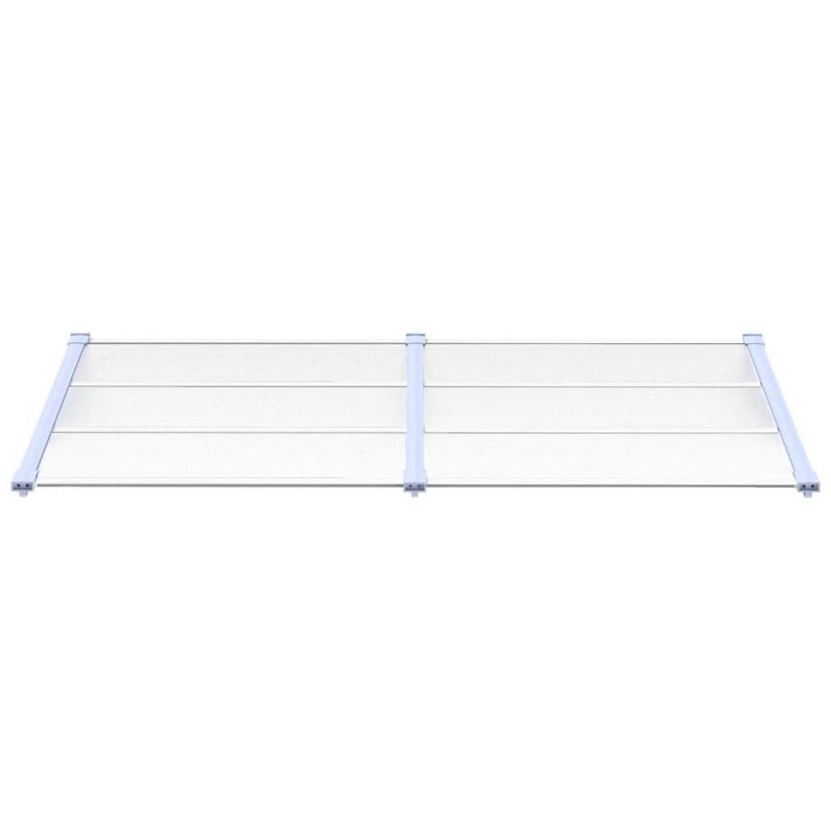 VidaXL tettoia per porta Policarbonato  