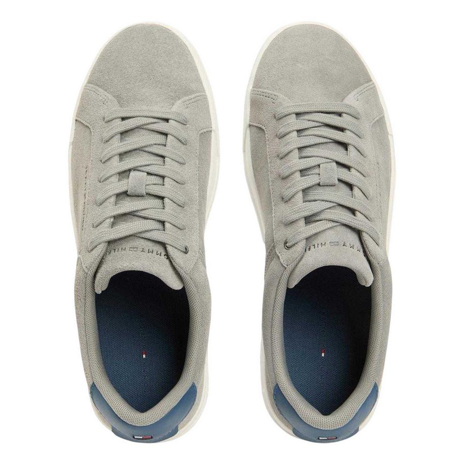 TOMMY HILFIGER Court Sneaker Wildleder Flach  