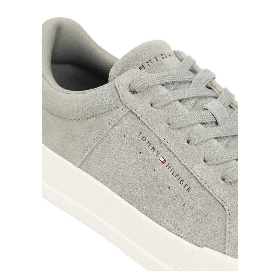 TOMMY HILFIGER Court Sneaker Wildleder Flach  