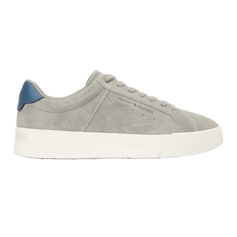 Court Sneaker , Wildleder, Flach