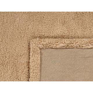 Beliani MIRGE Couverture Polaire Moderne en Polyester  