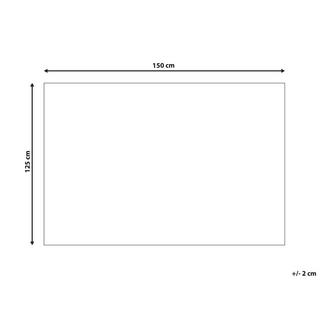 Beliani MIRGE Couverture Polaire Moderne en Polyester  