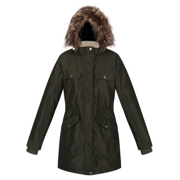 Image of Samiyah Parka, Isoliert Damen Khaki 34