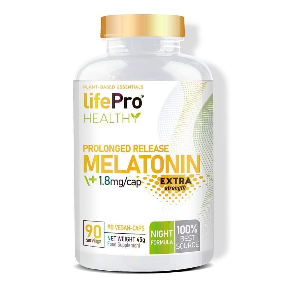 Image of Melatonin Mit Verzögerter Freisetzung 90vcaps Life Pro Unisex Multicolor ONE SIZE