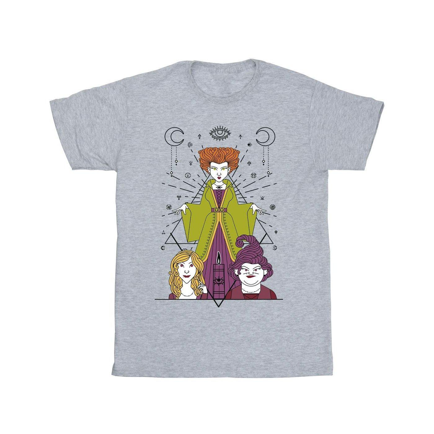 Image of Hocus Pocus Candle Tshirt Unisex Grau 152-158