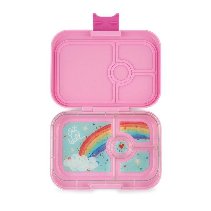 Yumbox Yumbox Panino (4 Unterteilungen) Power Pink Rainbow Lunch Znüni Box  