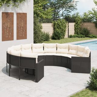 VidaXL Gartensofa poly-rattan  