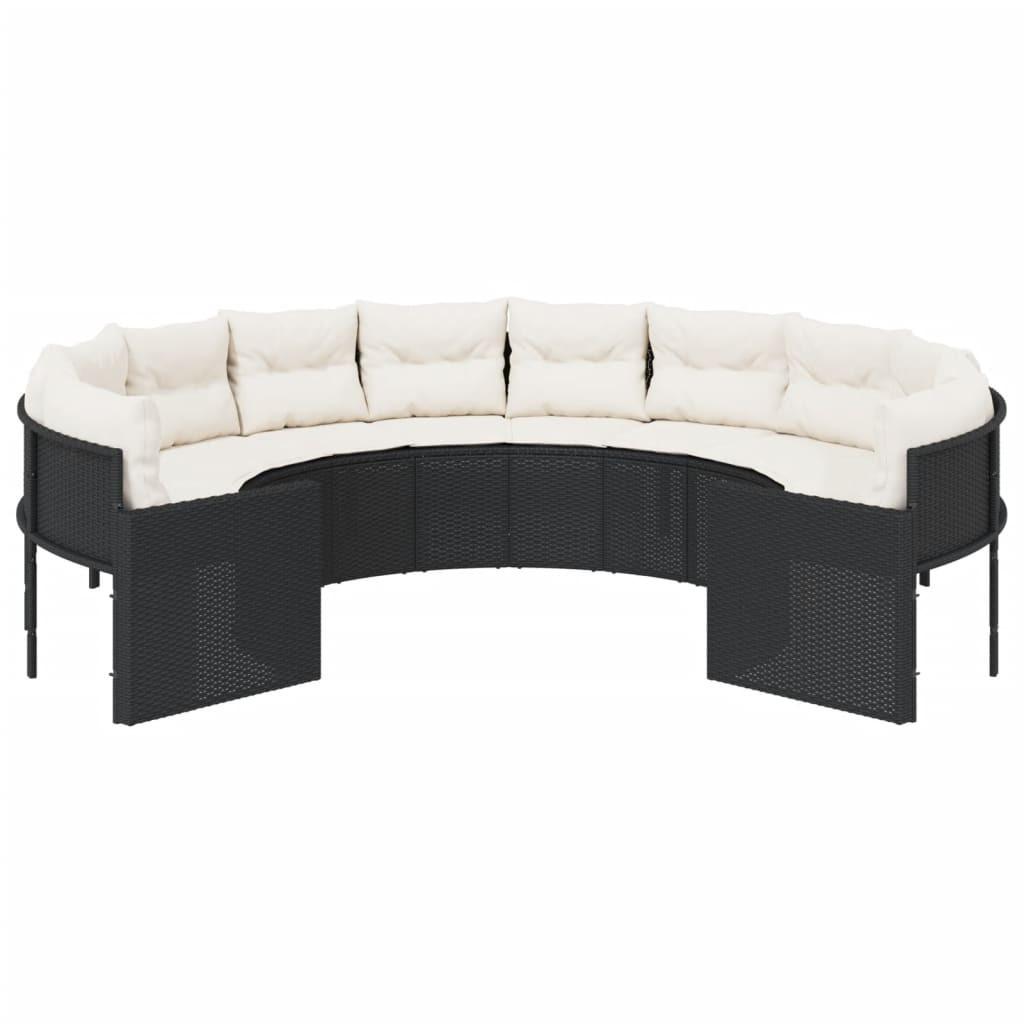 VidaXL Gartensofa poly-rattan  