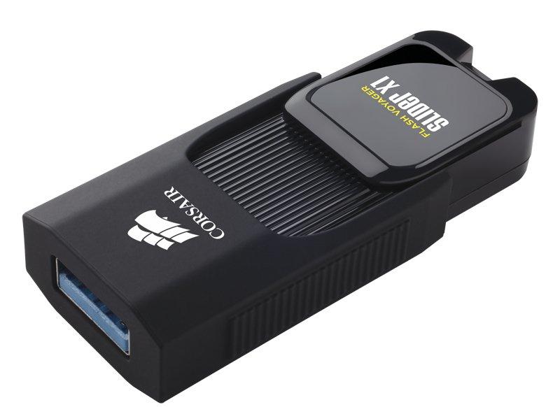 Corsair  Corsair Voyager Slider X1 128GB lecteur USB flash 128 Go USB Type-A 3.2 Gen 1 (3.1 Gen 1) Noir 